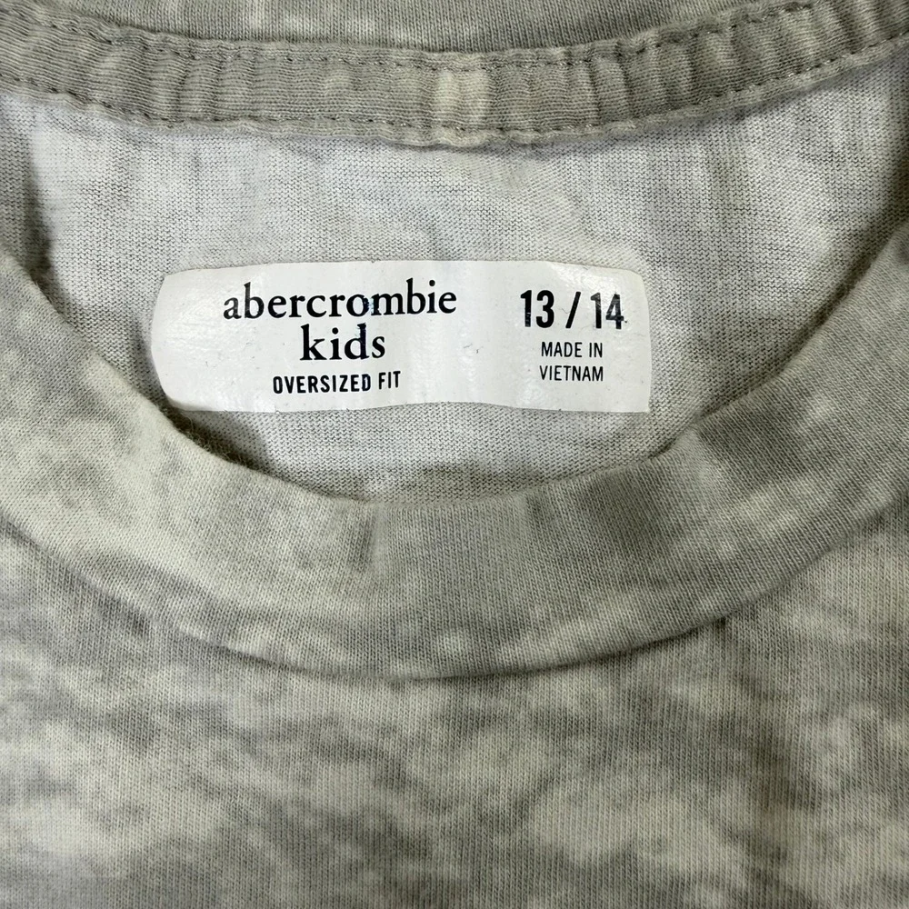Old Navy Vans Abercrombie T-Shirt Bundle Kids XL 14-16 Black Grey Good 3 Pack